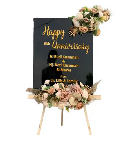 Papan Bunga Akrilik Heartline Center Tangerang